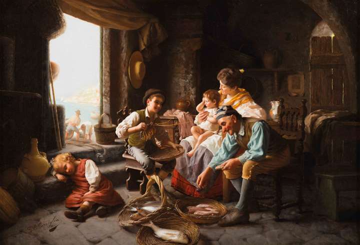 "A FISHERMAN'S FAMILY"